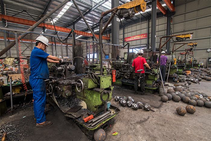 朔州网架配件车间